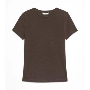 Banana Republic Luxe Touch Performance Tee Brown S